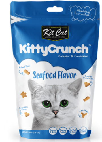 مكافآت كت كات كيتي كرنش نكهة المأكولات البحرية Kit...