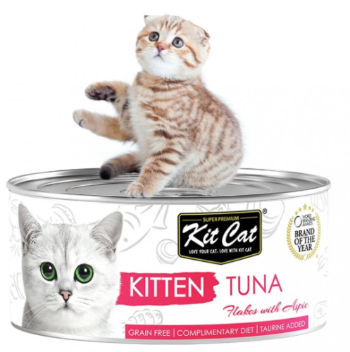 كت كات معلبات تونا للقطط الصغيرة 80غ Kit Cat KITTE...