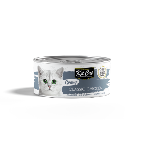 معلبات كت كات جرافي الدجاج مع المرق Kit Cat Gravy...