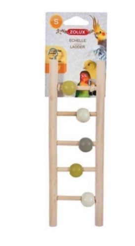 زولوكس سلم خشب للطيور - سلالم خشبية 5 مستويات