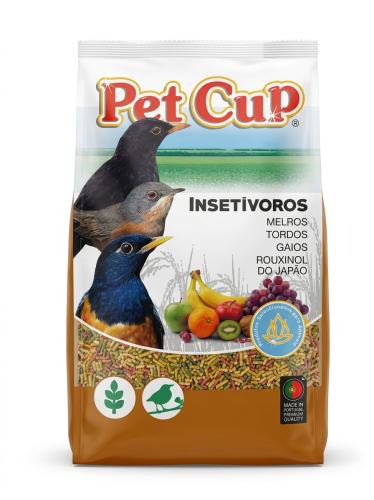 طعام طيور بلبل ومينا Pet Cup Insetivoros غذاء طيور...