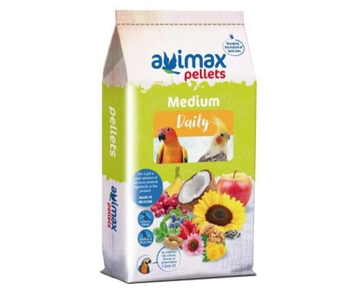 Avimax Medium Daily 10 kg أفيماكس اكل الببغاوات ال...