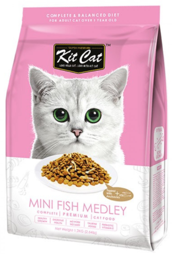كت كات مزيج السمك الصغير (لنمو العظام) طعام جاف لل...