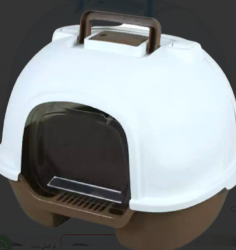 ليتر بوكس مغلق مع درج سحب ومجرفة اضافية - حجم كبير