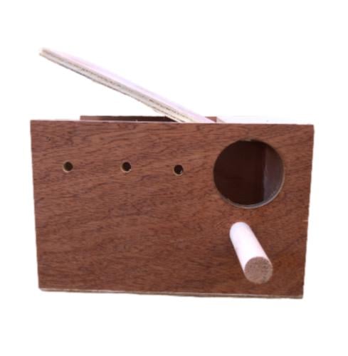 حضانة طيور خشبية بياضة فراخ طيور الزينة - باب جانب...