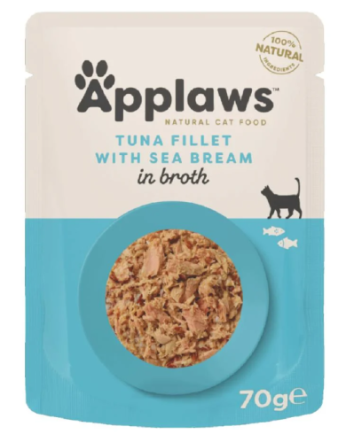 Applaws cat Pouch Tuna & Seabream & Wild Rice 70g...
