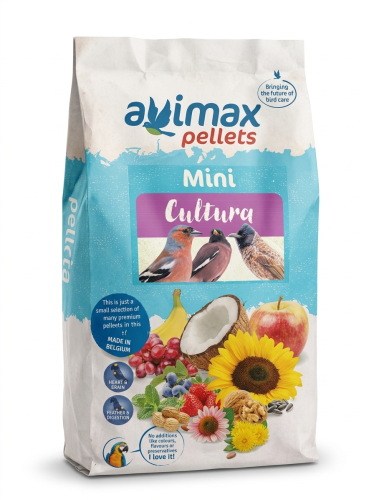افيماكس Avimax Pellets Mini Cultura Fruitblend غذا...