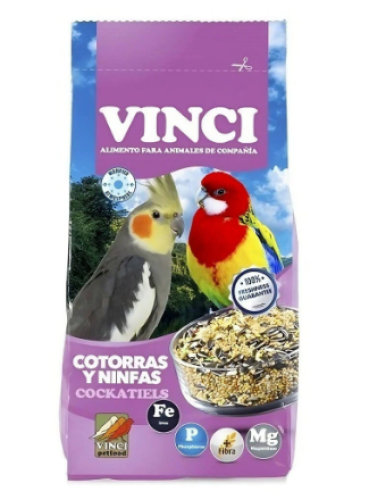 فينشي طعام طيور للكروان والكنيور VINCI COCKATIELS...