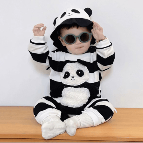 شنطة ملابس المواليد باندا