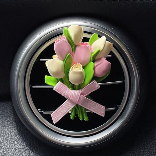 معطر سيارة باقات التوليب !!