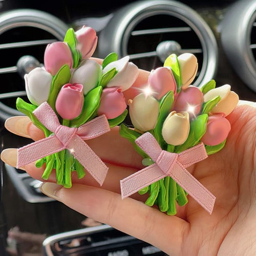 معطر سيارة باقات التوليب !!