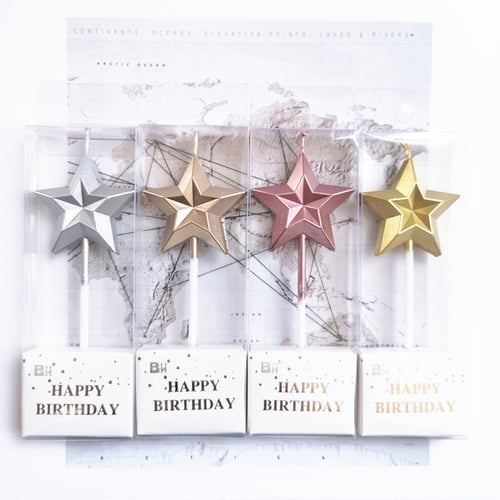 شموع كيك - البهجة !!