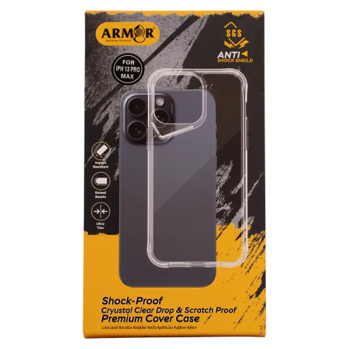 ارمر غطاء هاتف خلفي مضاد للخدش للايفون