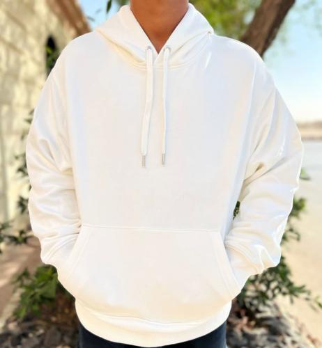 بلوفر قطن سكري فاتح