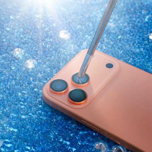 حماية كاميرا SAPPHIRE الياقوت لايفون 17برو و بروما...