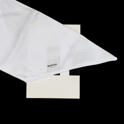 شماغ بروجيه Marfaih ابيض إصدار 2026