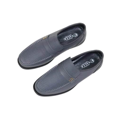 جزمة رسمي ايطالي FRATELLI VALLE - رصاصي