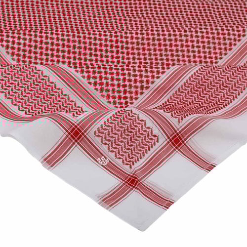 شماغ التاج الذهبي احمر