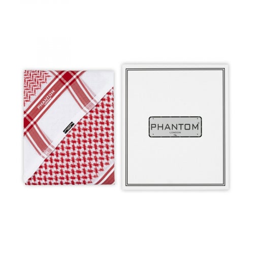 شماغ فانتوم أحمر كلاسيك R10