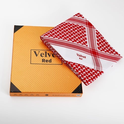 شماغ فلفت ريد كلاسيك غامق