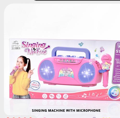 مسجل للأطفال مع ميكرفون (12حبه)