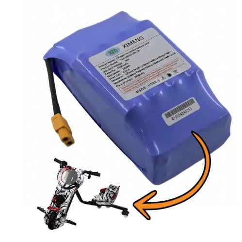 بطارية سكوتر 36 فولت بحجم 5200 ملي امبير درجة اولى