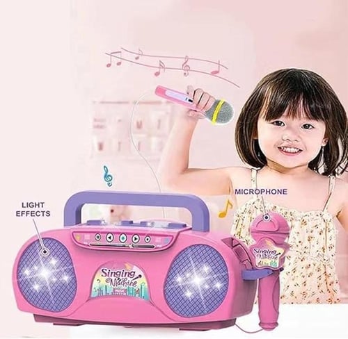 مسجل للأطفال مع ميكرفون (12حبه)