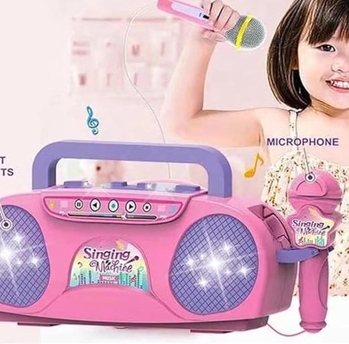 مسجل للأطفال مع ميكرفون (12حبه)