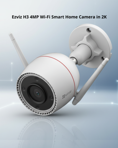 كاميرا EZVIZ CS-H3C (4MP) – كاميرا منزلية ذكية Wi-...