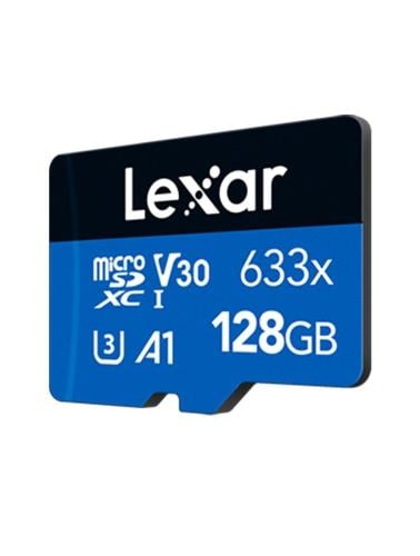 كارت ذاكرة ليكسار بلو بلس microSDHC/microSDXC UHS-...