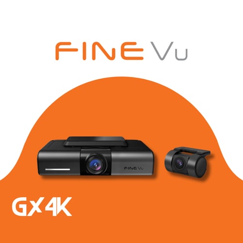 داش كام FineVu GX4K أمامية وخلفية 4K UHD – حماية و...