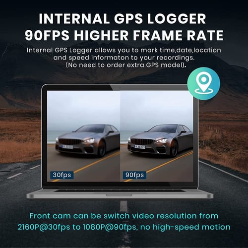 داش كام DDPAI X5pro 4k مع الموديم 4G