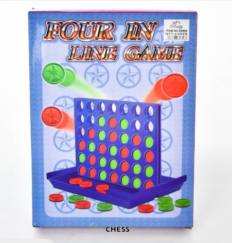 لعبة كونكت جيم بورد التعليمية (12حبه)