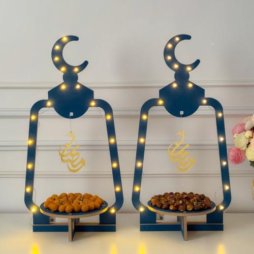 صواني رمضان المضيئة