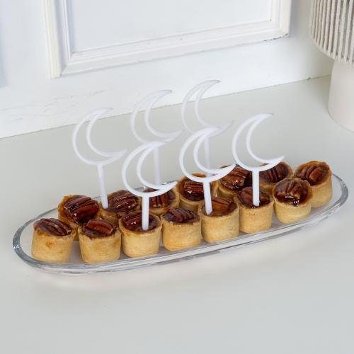 (6 )قطع ميني تغريسات | أبيض