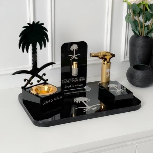 مجموعة سيفين و نخلة أسود