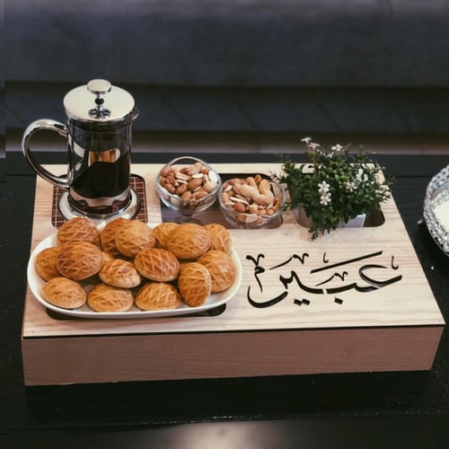 عرض 3 صواني خشبية