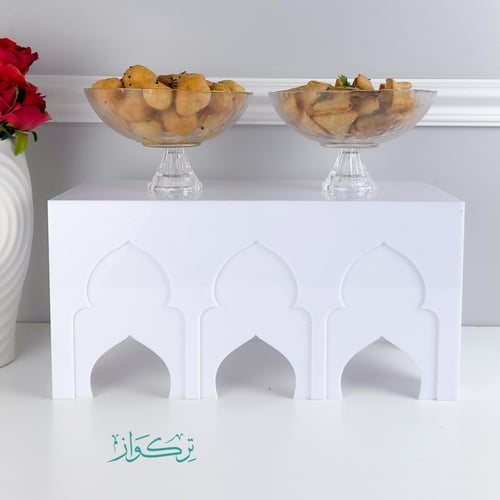 ميني طاولة تقديم | بدون محتويات / أبيض