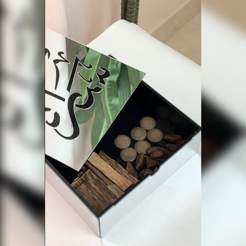 مبخرة تركواز + ثلاث انواع عود