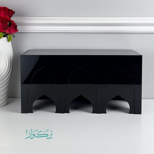 ميني طاولة تقديم | بدون محتويات/أسود