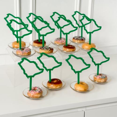 تغريسات الخريطة 12 قطعة