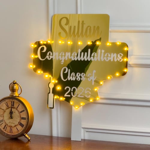 إضاءة التخرج