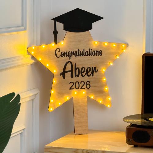 إضاءة التخرج