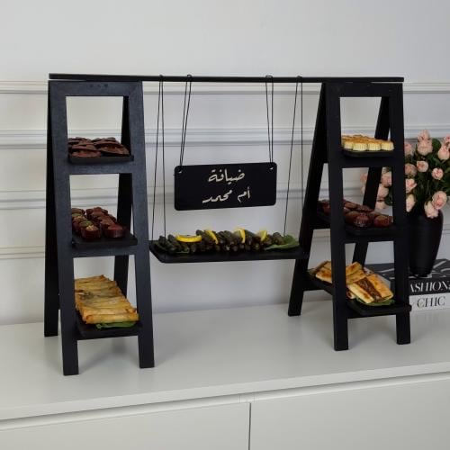 مجموعة تقديم فاخرة ( اسود )