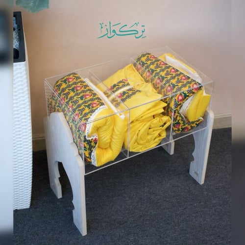 منظم سجاد مقسم 3 أقسام بغطاء