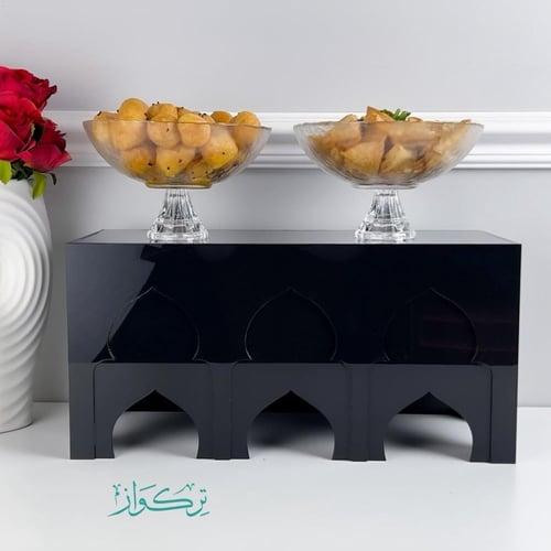 ميني طاولة تقديم | بدون محتويات/أسود