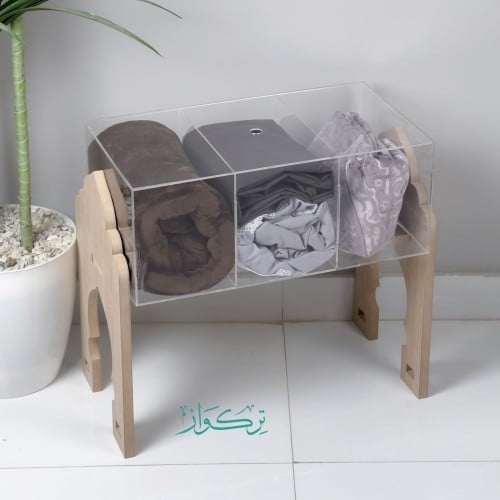 منظم سجاد مقسم 3 أقسام بغطاء