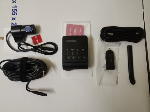 كاميرا داش كام أماميه وخلفيه من شركة DDPAI بدقه 19...