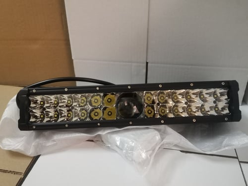 ليد بار (LED BAR) مقاس 15 شرايح osram مع عدسة ليزر