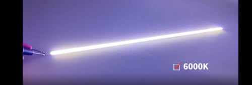 ليد مخفي للرحلات مقاس 60 متوفر كريمي (5000K) ومتوف...